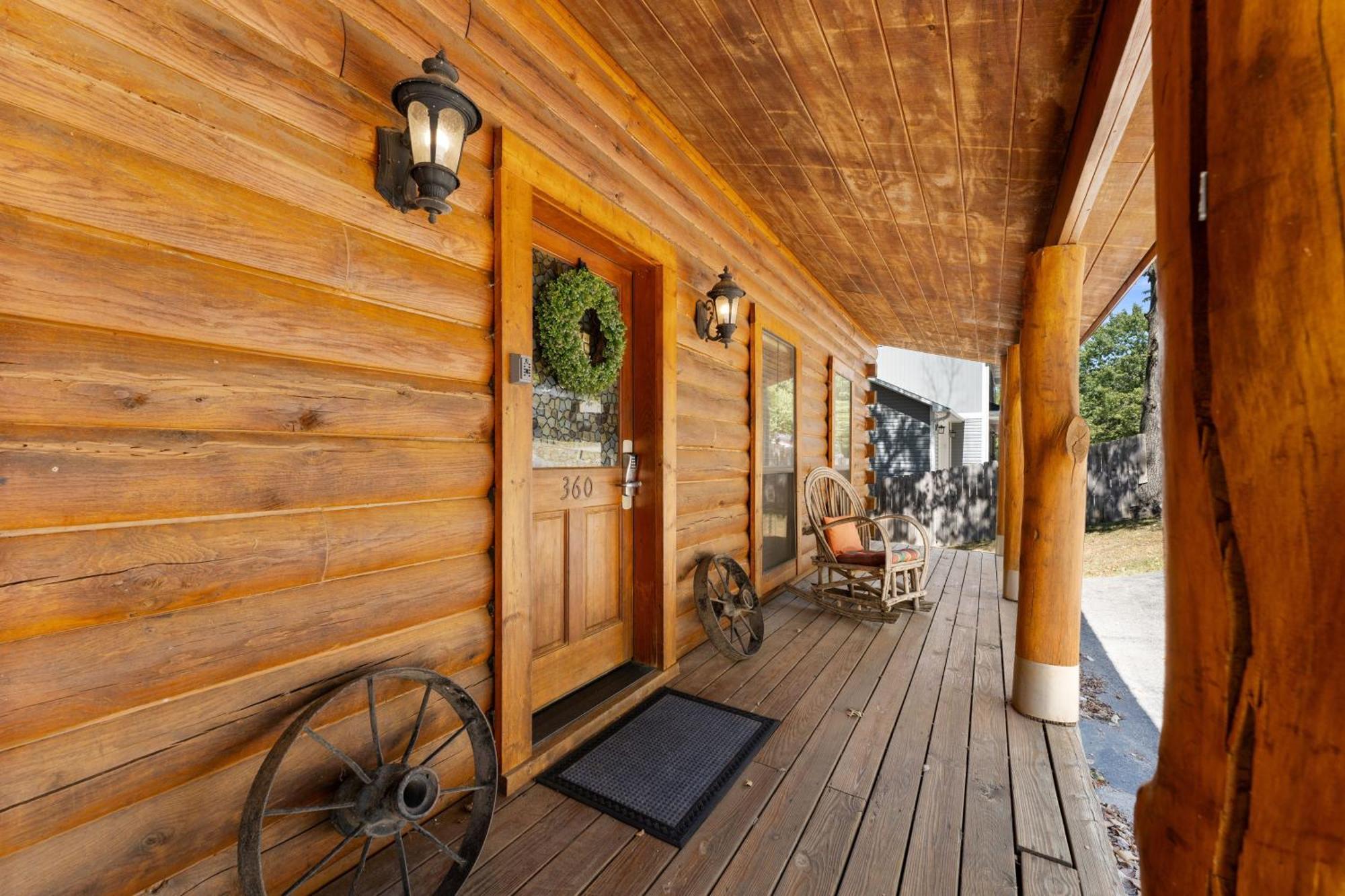 The Lazy K Cabin Cabin Бренсон Екстер'єр фото