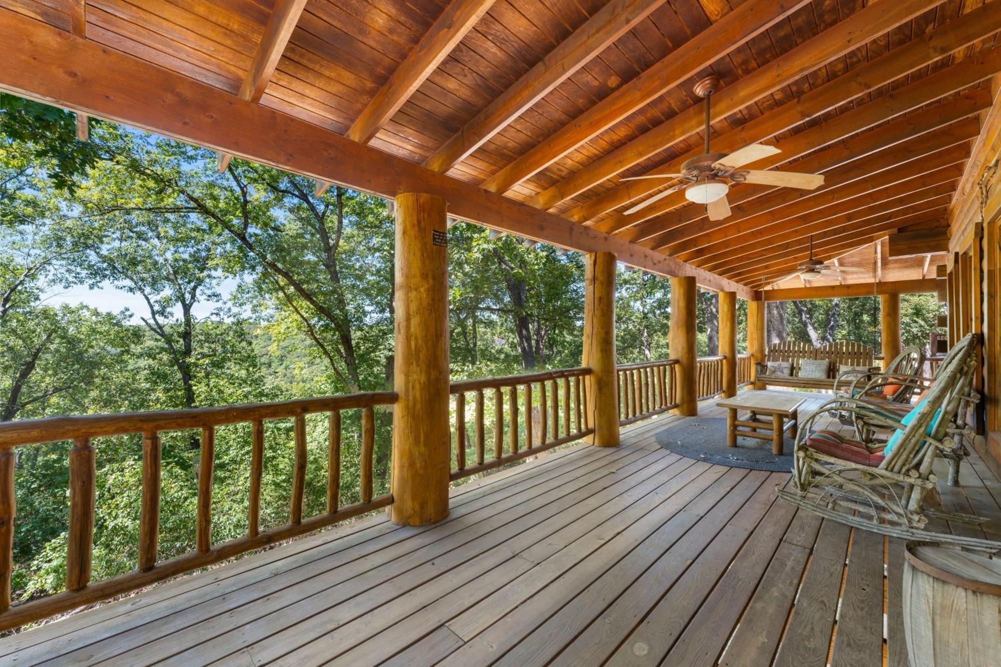 The Lazy K Cabin Cabin Бренсон Екстер'єр фото