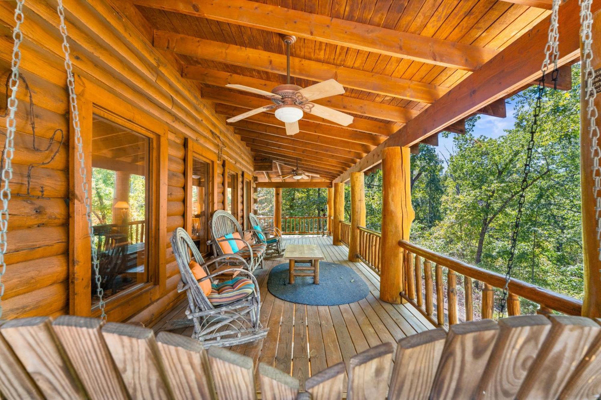 The Lazy K Cabin Cabin Бренсон Екстер'єр фото