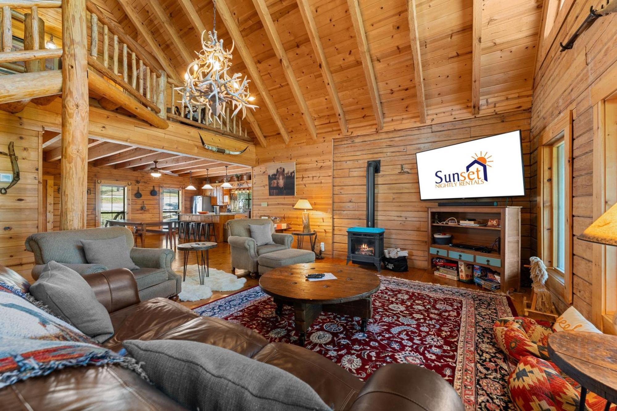 The Lazy K Cabin Cabin Бренсон Екстер'єр фото