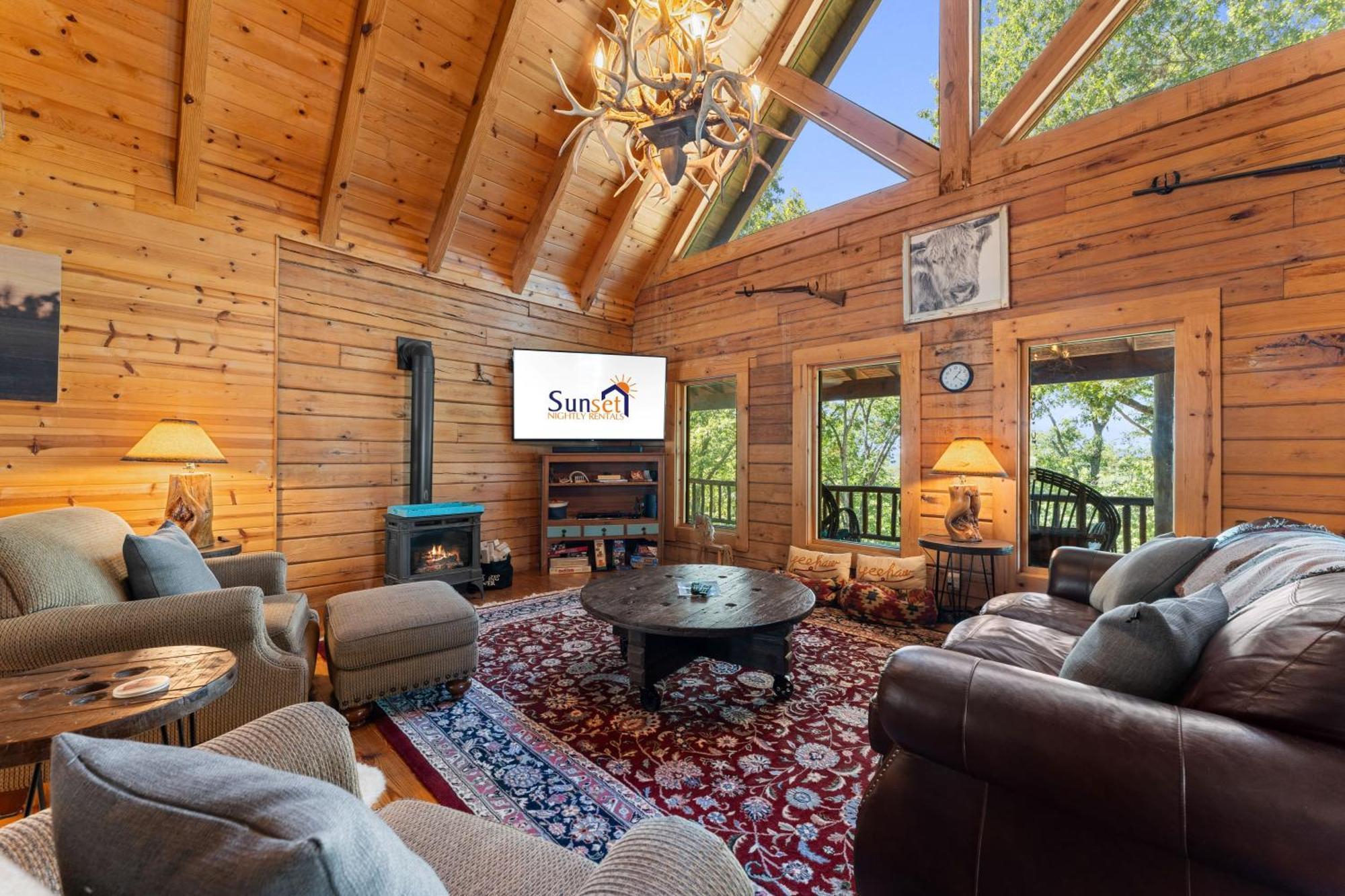 The Lazy K Cabin Cabin Бренсон Екстер'єр фото